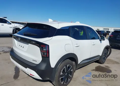 2025 Nissan Kicks Sv Intelligent Awd из США, поврежденный, VIN 3N8AP6CB8SL398889